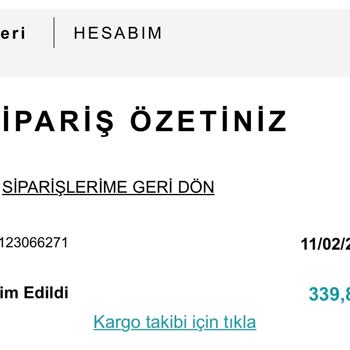 Watsons İnternet Alışverişi Şikayet