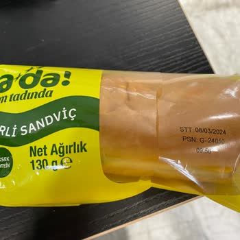 Tada! Sandviç Küflü Çıktı