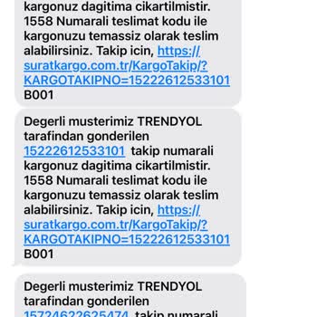 Sürat Kargo Dağıtımda Olan Kargom. Eve Getirilmiyor.