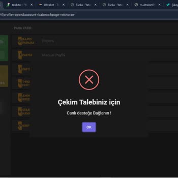 Ultrabet Paramı Vermiyor Para Yatır Diyor
