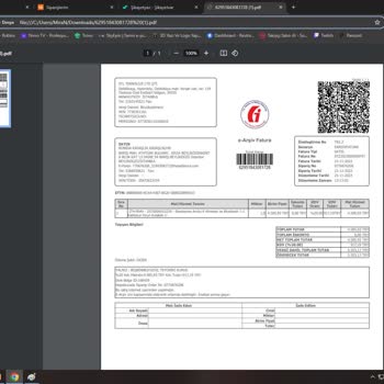 Despec Bilgisayar E Faturam Olduğu Halde İşlem Yapılmaması