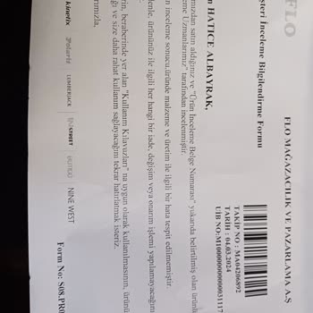 FLO Ayakkabı Kızımın Ayağını Yaralayan Ayakkabı Sorunu