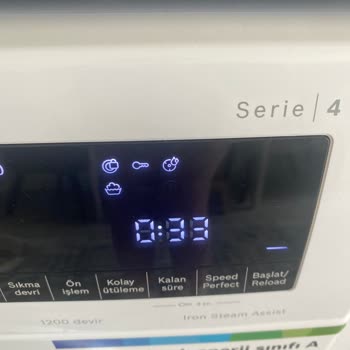 Bosch Çamaşır Makinesi Damla İşareti