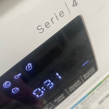 Bosch Çamaşır Makinesi Damla İşareti