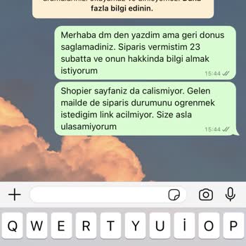 Clyartstore Siparişim Hakkında Bilgi Alamıyorum