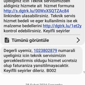 Digiturk Haksiz Fatura Yansıması