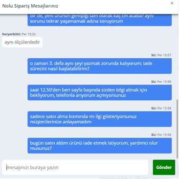 Heryerbitki İade İçin 4 Saattir Telefonda Ve İnternette Bekletiliyorum, Cevap Yok.