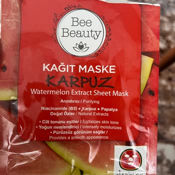 Bee Beauty Yüz Maskesi Yanığı