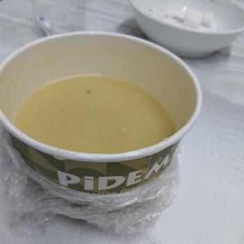 Pidem Restaurant Yarım Konulan Çorba