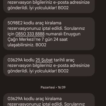 Enuygun.com Bu Sorunun Çözülmesini İstiyorum