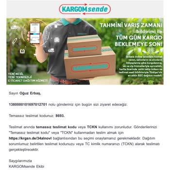 Koton Kargom Sende İş Disiplini Zafiyeti