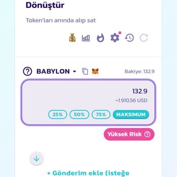 Babylon Tokeni Pancakeswap Yayınlamakla Sorumludur