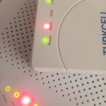 Vodafone Ev İnterneti Alarm Işığı Kırmızı Yanıyor