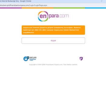Enpara Hesap Blokeleme Sorunu
