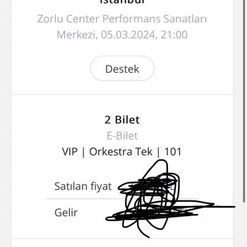 Seatpin Bilet Satışı Sorunu