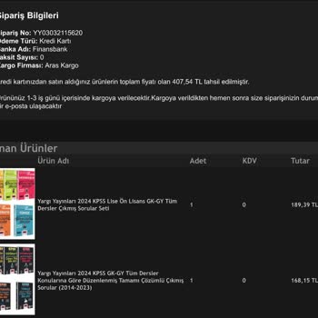 Yargı Yayınevi'nden Kitaplarım Nerede?