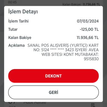 Bimcell Türk Telekom Uygulaması Bakiye Yükleyip Bakiye Hesaba Geçmemesi
