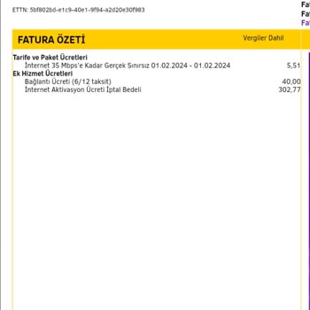 Millenicom Aktivasyon Bağlantı Ücreti Diyerek Haksız Kazanç Alıyor.