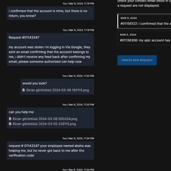Epic Games Account Recovery Error