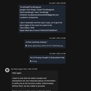 Epic Games Account Recovery Error