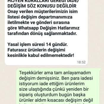 Tuvid XXL Sitesi İade Sorunu