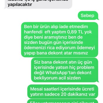 Moms Brand Firma Telefonları Açmıyor Mesajlara Dönmüyor İade Yapılmıyor