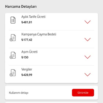 Vodafone Faturam Da Bir Yanlışlık Var