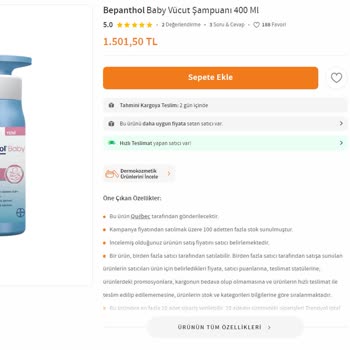 Trendyol Fahiş Fiyatlı Satıcı
