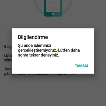 Garanti BBVA Müşteri Hizmetlerine Ulaşamıyorum Mobil Hata Veriyor
