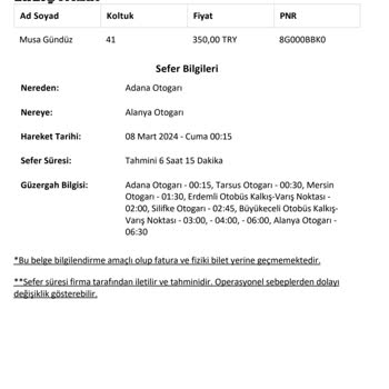 Obilet Bilet İptali Yapmıyor