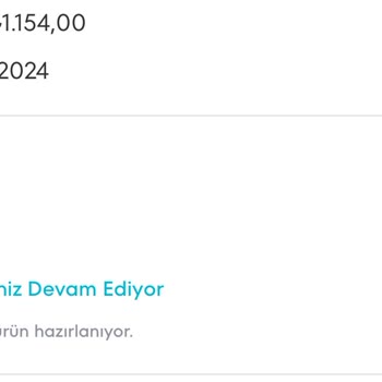 A101'den Verdiğim Sipariş