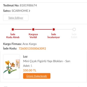 Trendyol İade İncelemesinin Uzatılması!
