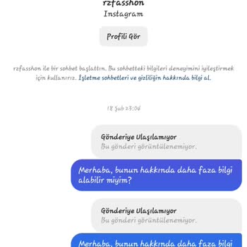 Rzfasshon (Instagram) Rozufasshon (rzfasshon) Instagram Hesabı Şikayetçiyim