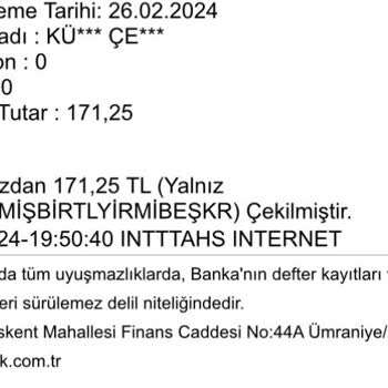 Türk Telekom Sistemsel Kaynaklı Cayma
