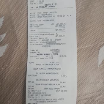A101 Volta Vs2 Fatura Gelmedi Beş Aygeçti Ceza Çıkacak
