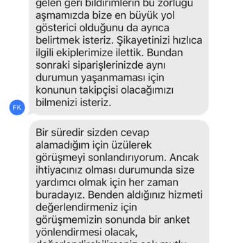 Getir Yemek Getirmediği Yemeği Teslim Etti Yazıyor
