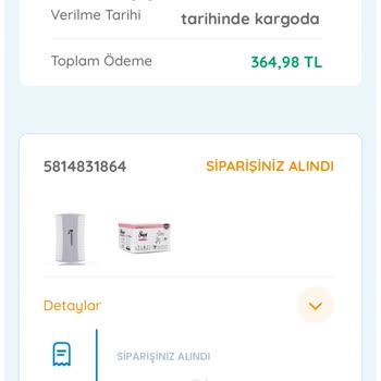 Ebebek Siparişimi Kargolamıyor Siparişi İptal Edemiyorum