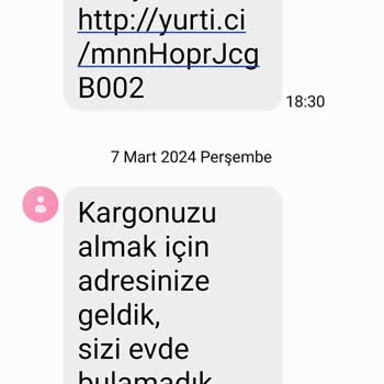 Yurtiçi Kargo Evden Alma Hizmeti Çok Kötü