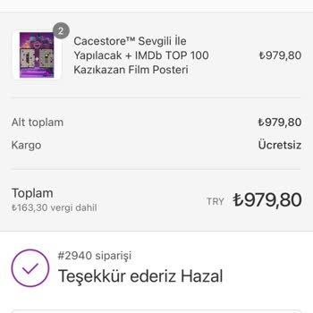 Cace Store Yanlış Ürün Gönderilmesi Sonucunda Geri Dönüş Alınmaması