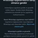 WhatsApp A Giremiyorum