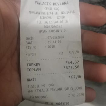 Yaylacık Kebap (Mevlana) Hayatımda Yediğim En Kötü Kuşbaşı Kaşarlı