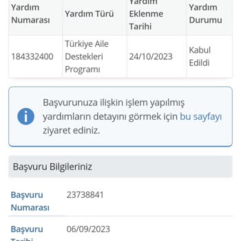 Aile ve Sosyal Hizmetler Bakanlığı Sosyal Yardım Ödemesi