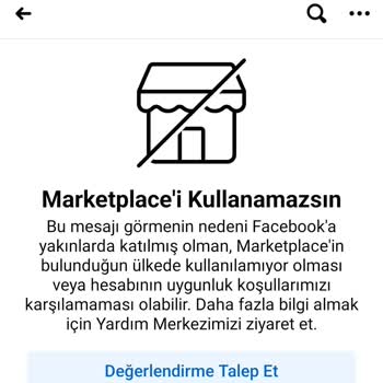 Facebook Marketplace Erişim Sorunu Ve Çözüm Beklentisi