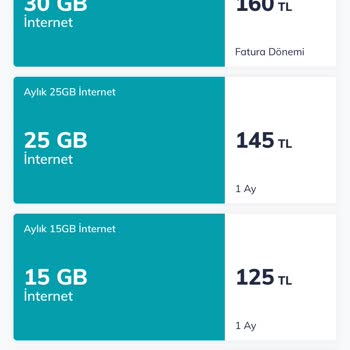 Türk Telekom Aylık Olarak Satın Aldığım Paketim Fatura Döneminde Bitiriliyor!