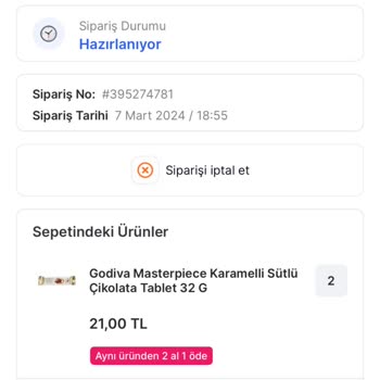 Migros Sanal Market Pişmanlığı