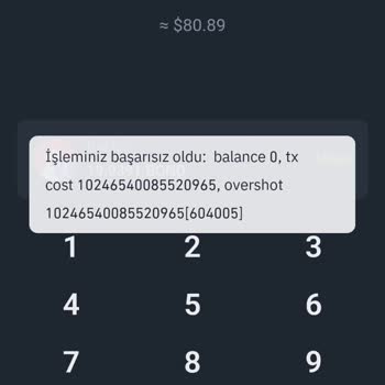 Binance Web3 Cüzdanından Para Çekemiyorum