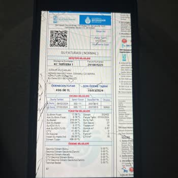 İSKİ Fazla Yazılan Su Faturası