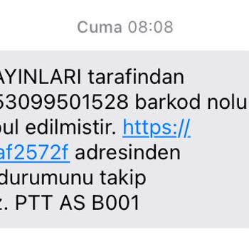 PTT Kargo TÜBİTAK Dergimi Bana Bildirmeden İade Etmiş!