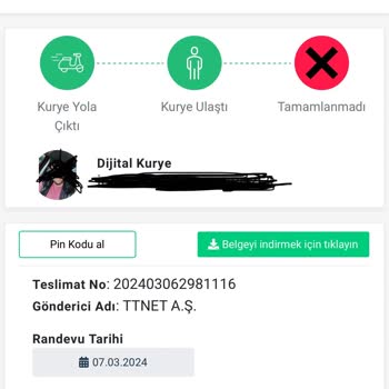 Dijital Kurye Çalışan Ve Destek Sorunu