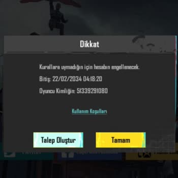 Randomevi Hesap Evi PUBG Hesabım Banlı Çıktı